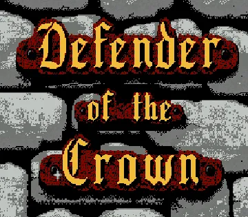 Defender of the Crown (USA) screen shot title